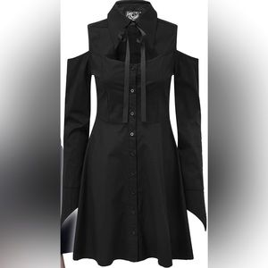 KILLSTAR NWT EXORCISTA SHIRT DRESS SIZE LARGE - Size sold out online